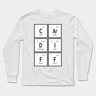 Cardiff Table of Elements Long Sleeve T-Shirt